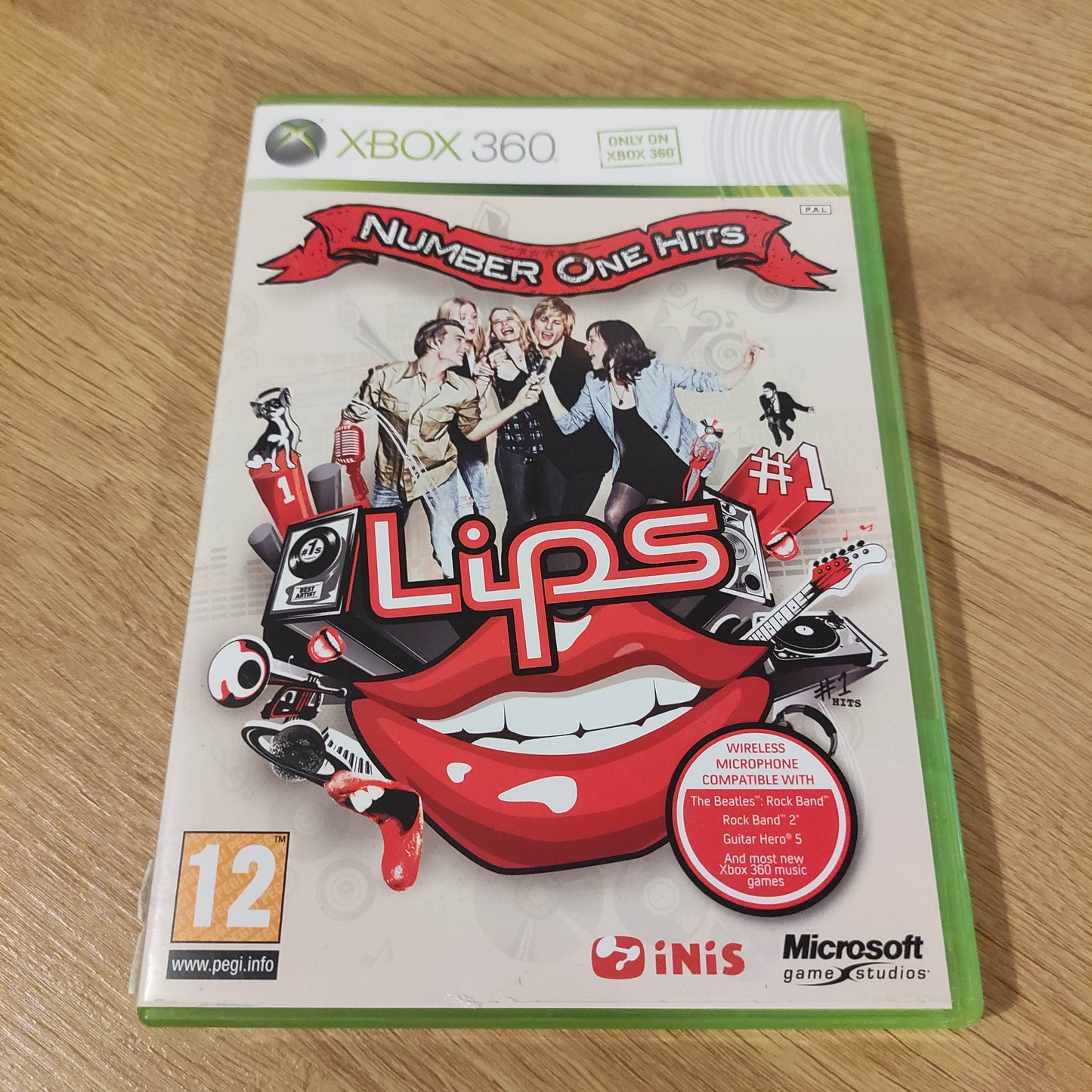 Lips Number one hits (XBox 360)