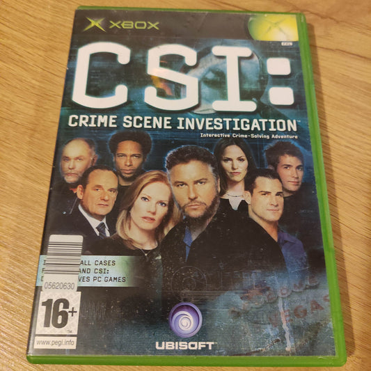 CSI: Crime Scene Investigation (XBox Original)