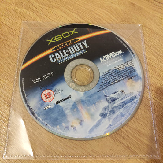 Call of Duty Finest Hour (XBox Original)