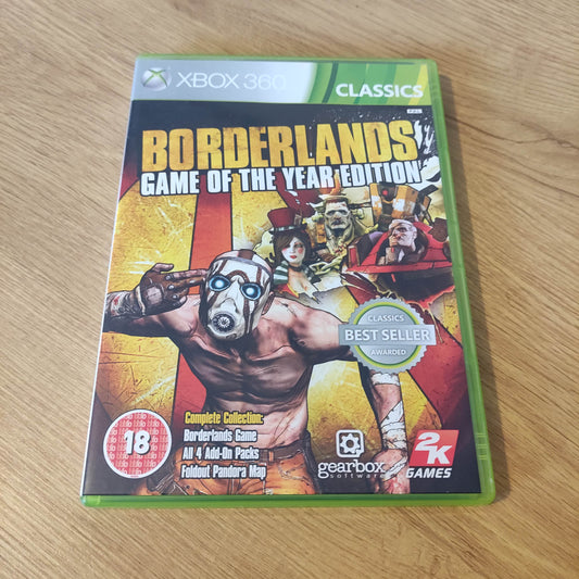 Borderlands Game of the year Edition (XBox 360)
