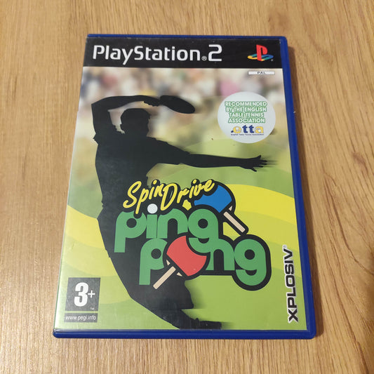 SpinDrive Ping Pong PS2
