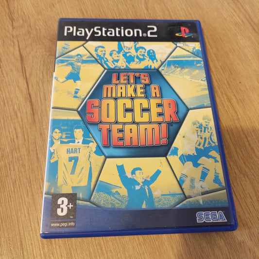 Lets make a soccer team PS2