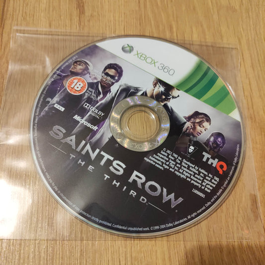 Saints Row The Third Disc Only  Xbox 360