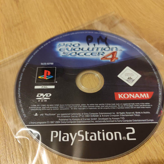 Pro Evolution soceer 4 Disc Only  PS2