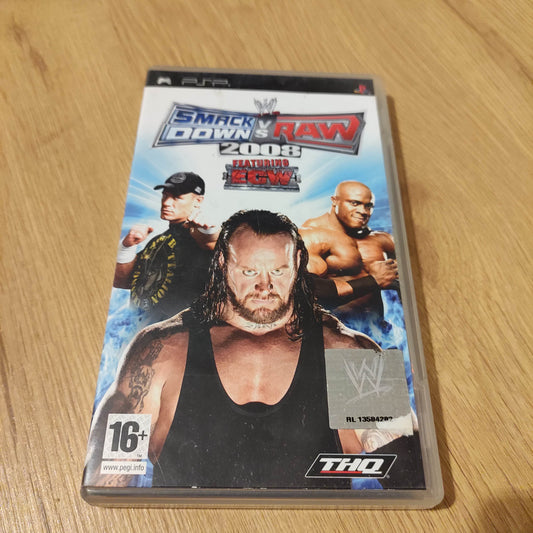 Smack Down vs Raw 2008 PSP