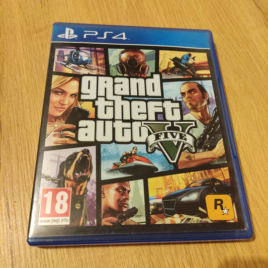 Grand Theft Auto 5 Disc Only (PS4)