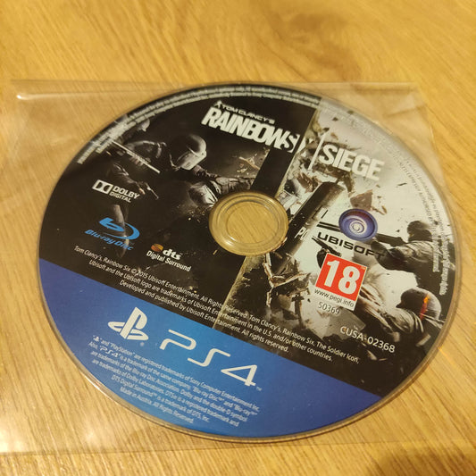 Rainbow Six Siege Disc Only (PS4)