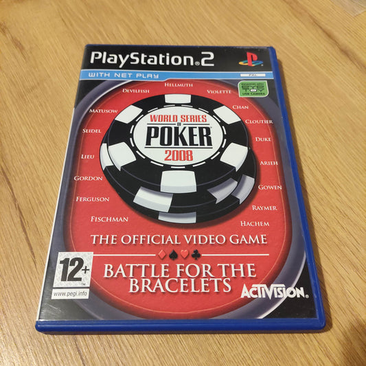 World Series Poker 2008 PS2