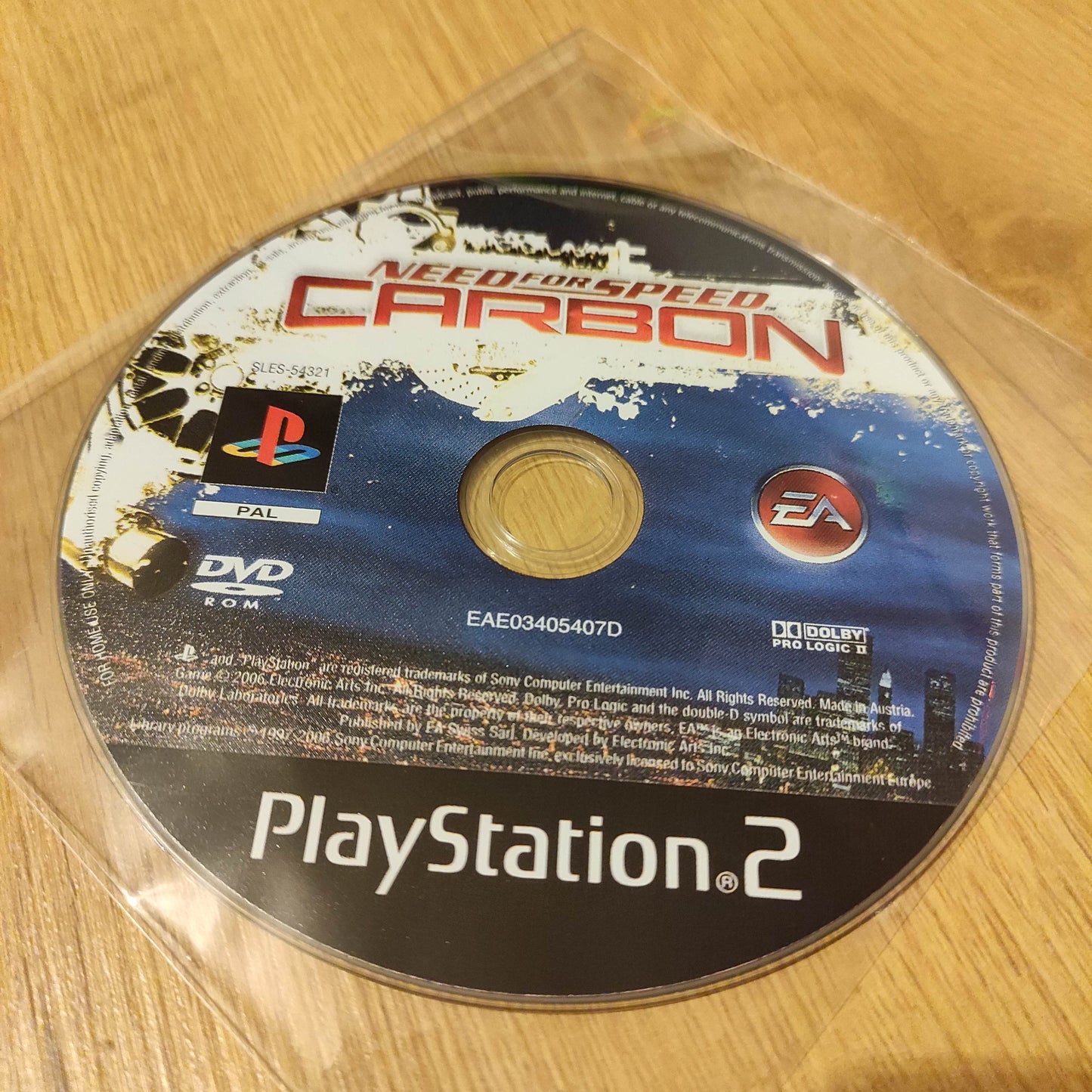 Need for Speed Carbon Disc Only PS2