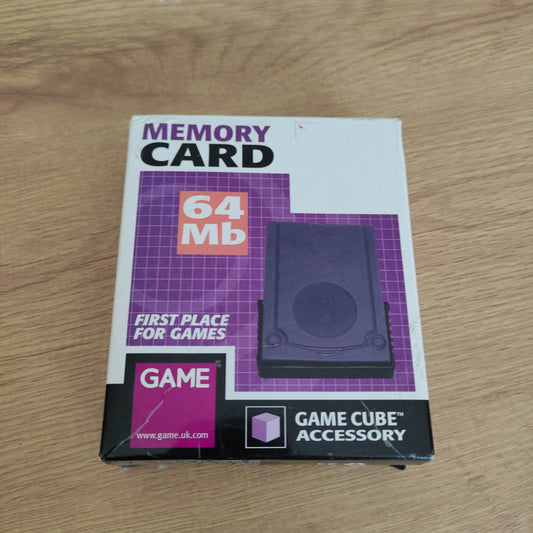 64Mb Memory Card Boxed (Gamecube)