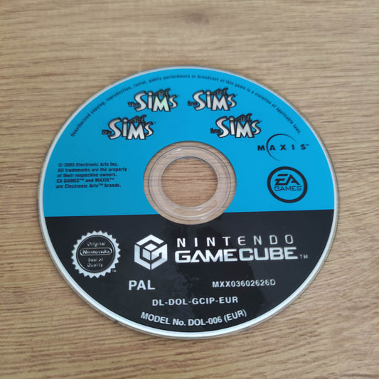 The Sims Disc Only (Gamecube)(Y)