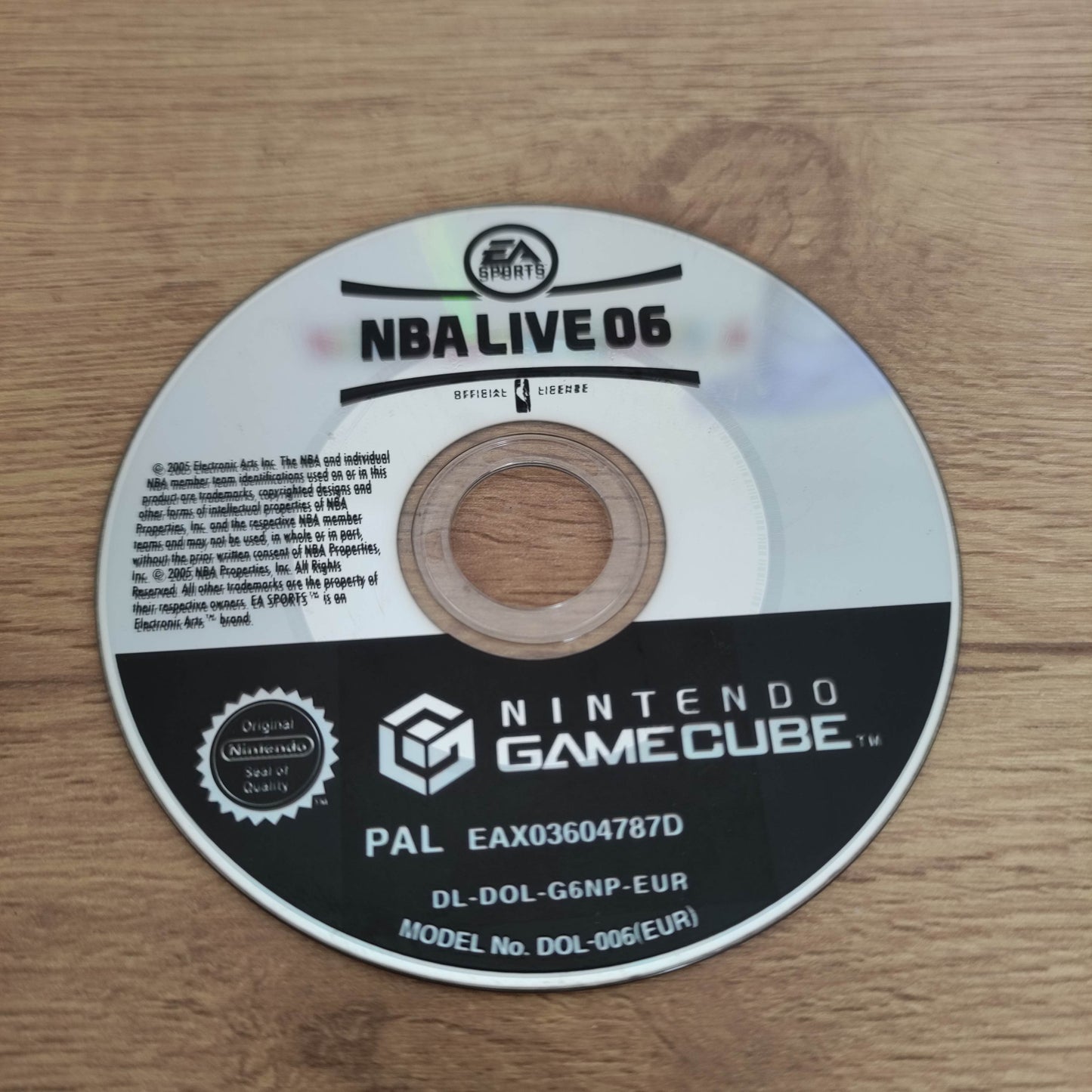 NBA Live 06 Disc Only (Gamecube)
