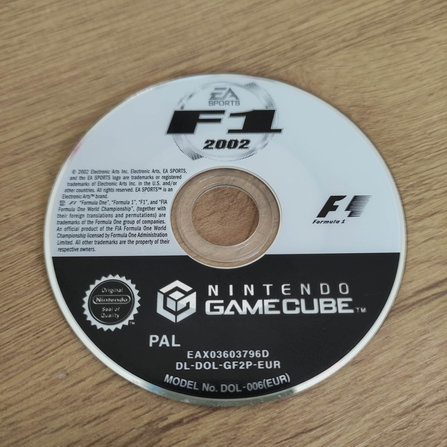 F1 2002 Disc Only (Gamecube)