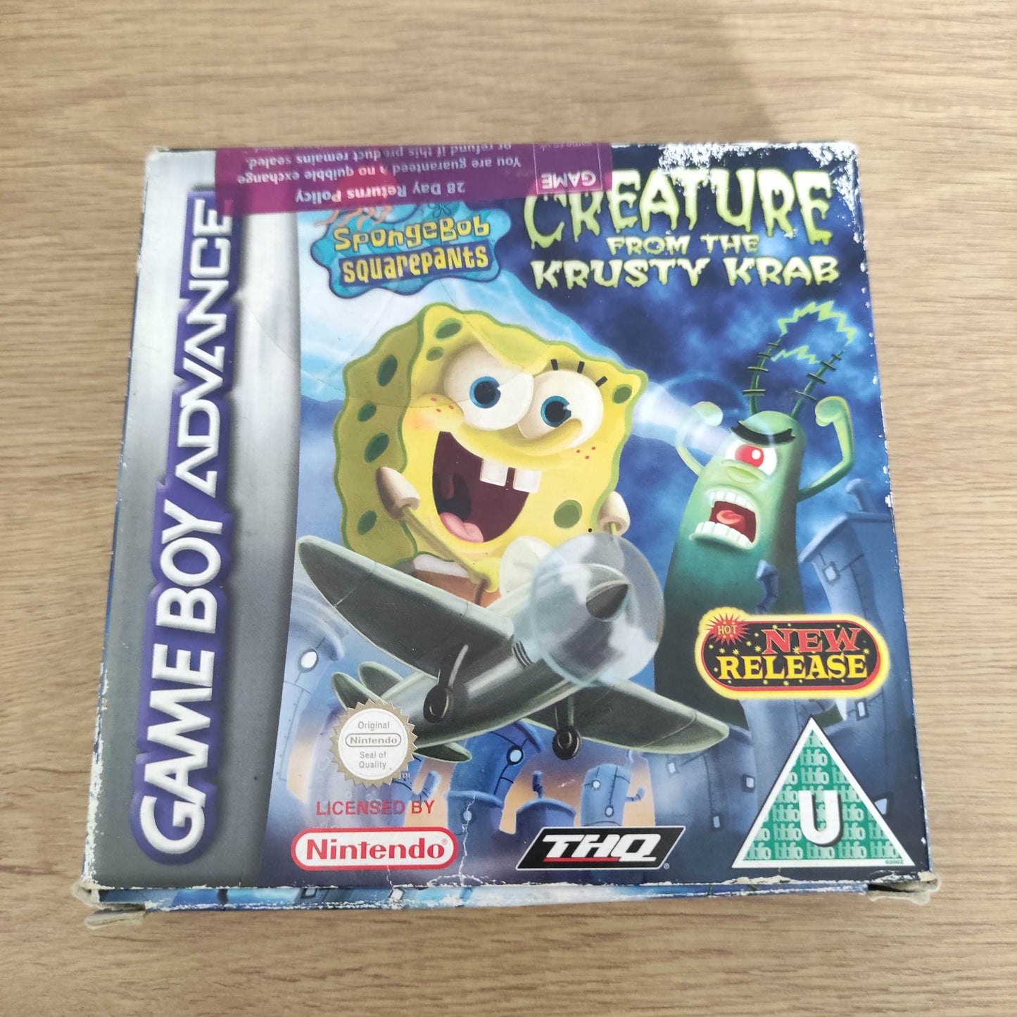 Sponge Bob Square Pants BOXED (GBA)