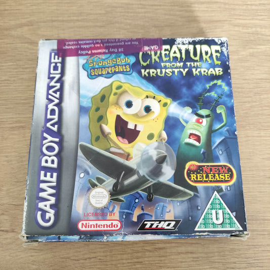 Sponge Bob Square Pants BOXED (GBA)