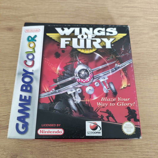 Wings of Fury BOX ONLY (Gameboy Colour)