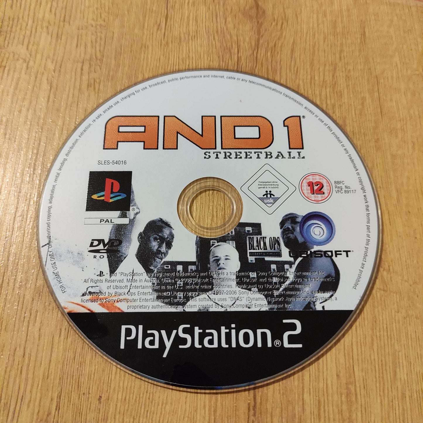 And 1 Streetball Disc Only PS2