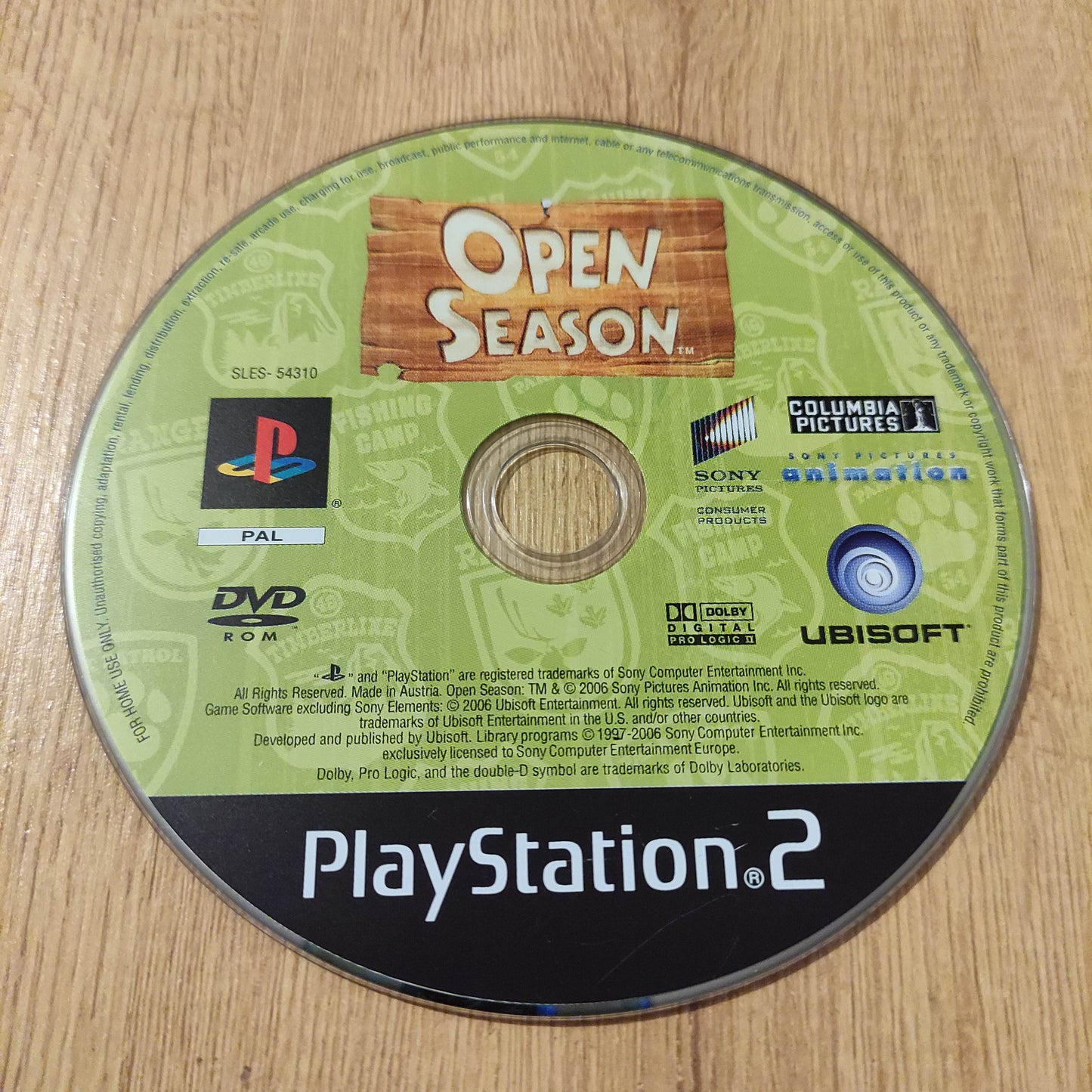 Open Season Disc Only PS2