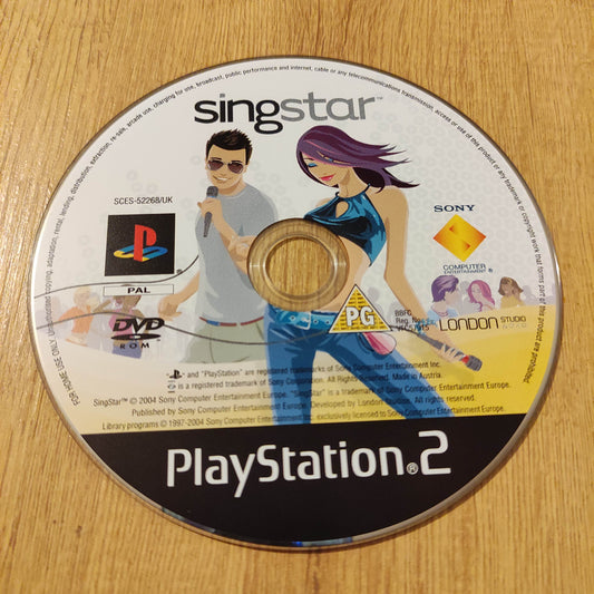 Sing Star Disc Only PS2
