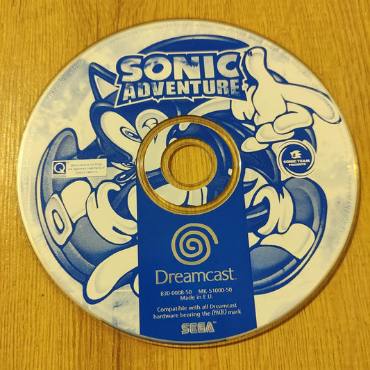 Sonic Adventures Disc Only Dreamcast