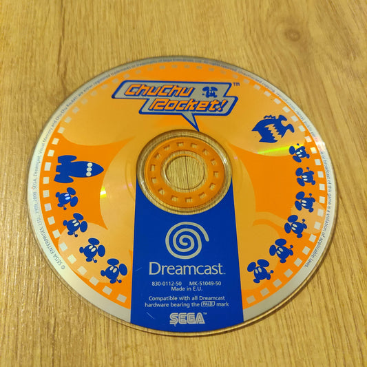 Chuchu Rocket Disc Only Dreamcast
