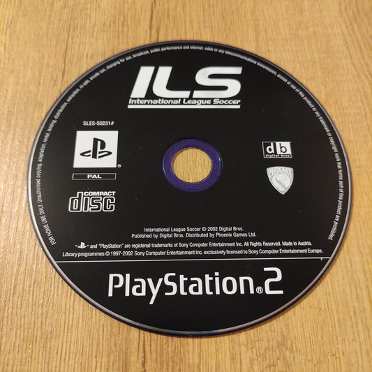 International League Soccer Disc Only PS2