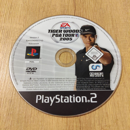 Tiger Woods PGA Tour 2005 Disc Only PS2