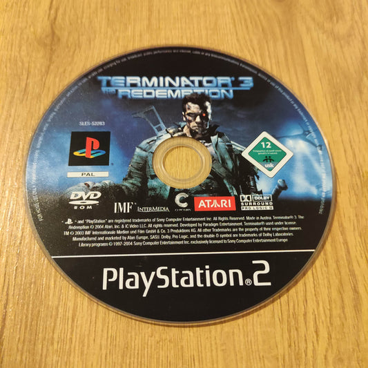 Terminator 3 redemption Disc Only PS2