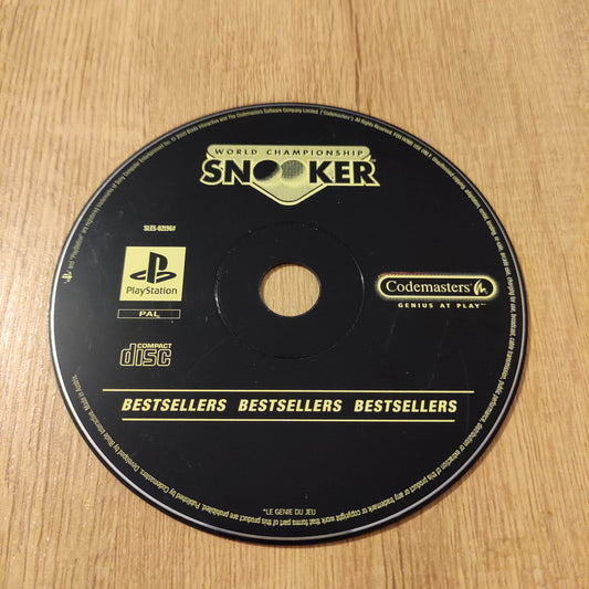 World Championship Snooker Disc Only PS1