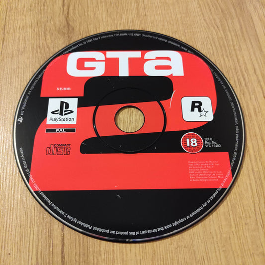 GTA 2 Disc Only PS1