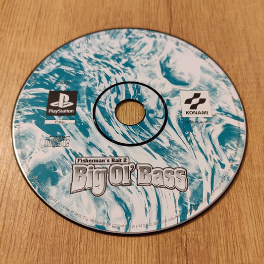 Fisherman's Bait 2, BIG OL'BASS Disc Only PS1