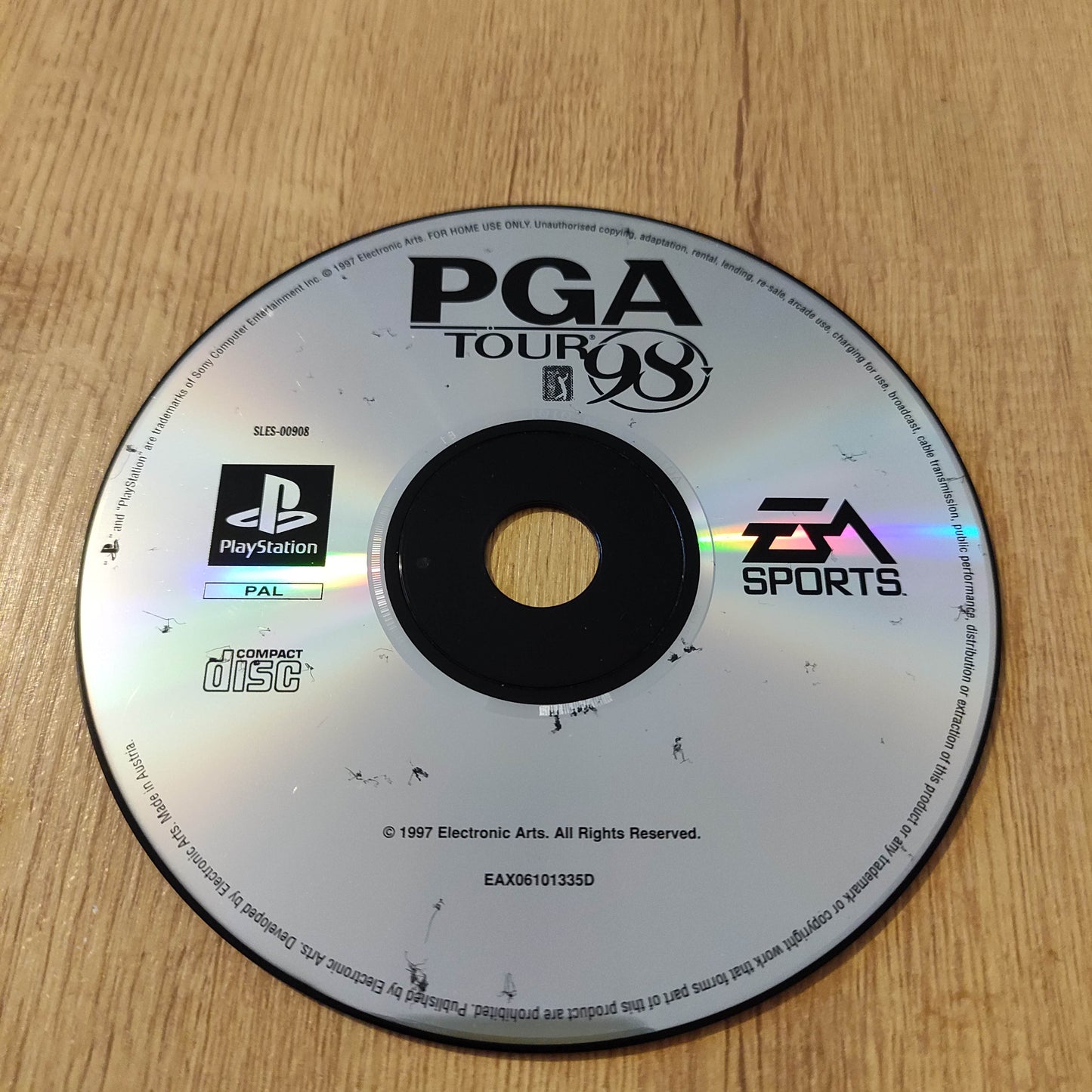 PGA Tour 98 Disc Only 21
