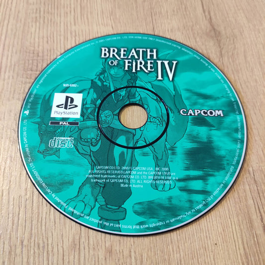 Breath of Fire IV Disc Only PS1