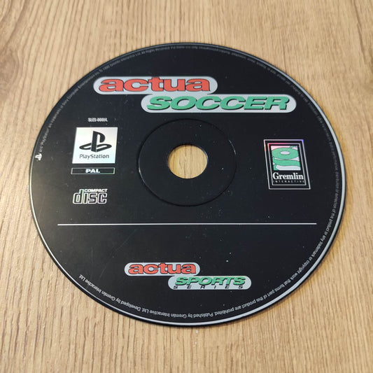 Actua Soccer Disc Only Ps1