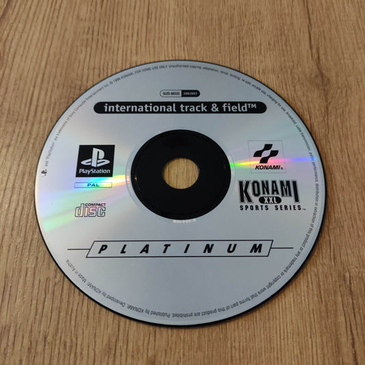 International Track & Field Disc Only PS1