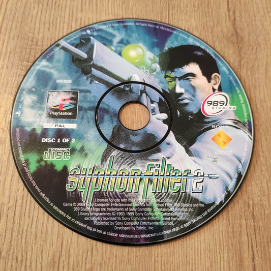 Syphon Filter (Disc 1 and 2) Disc Only PS1
