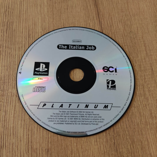 The Italian Job Disc Only PS1