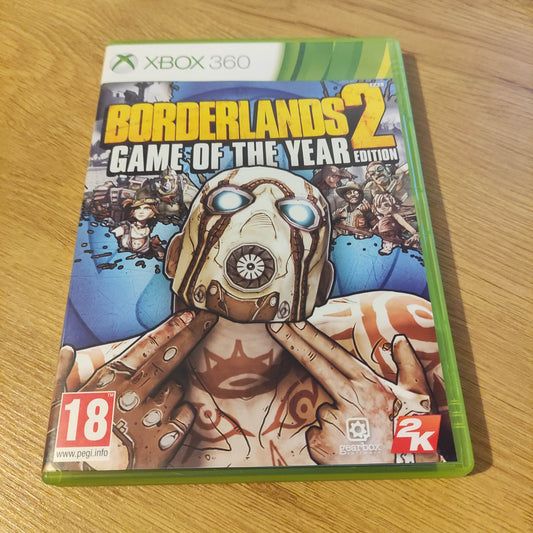 Borderlands 2, Game of the year Edition Xbox 360