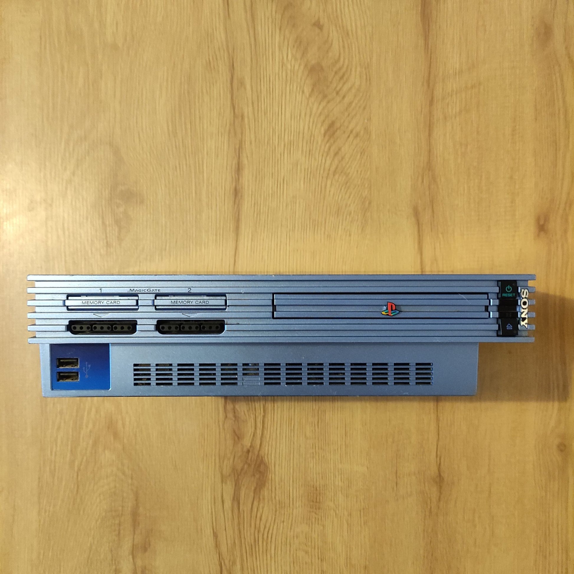 Playstation 2 Aqua Blue Console Only, ***Read Description*** - 8-Bit Exchange (8BitX)