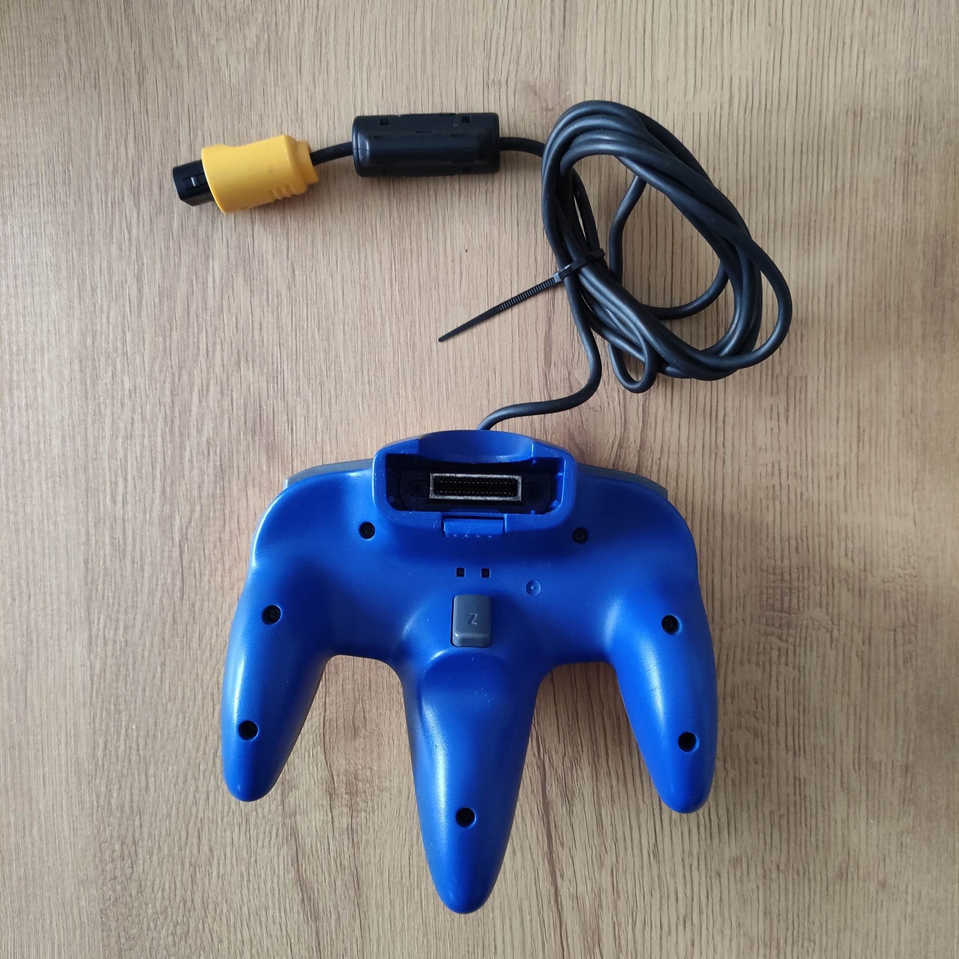 Official Yellow & Blue N64 Controller - 8-Bit Exchange (8BitX)