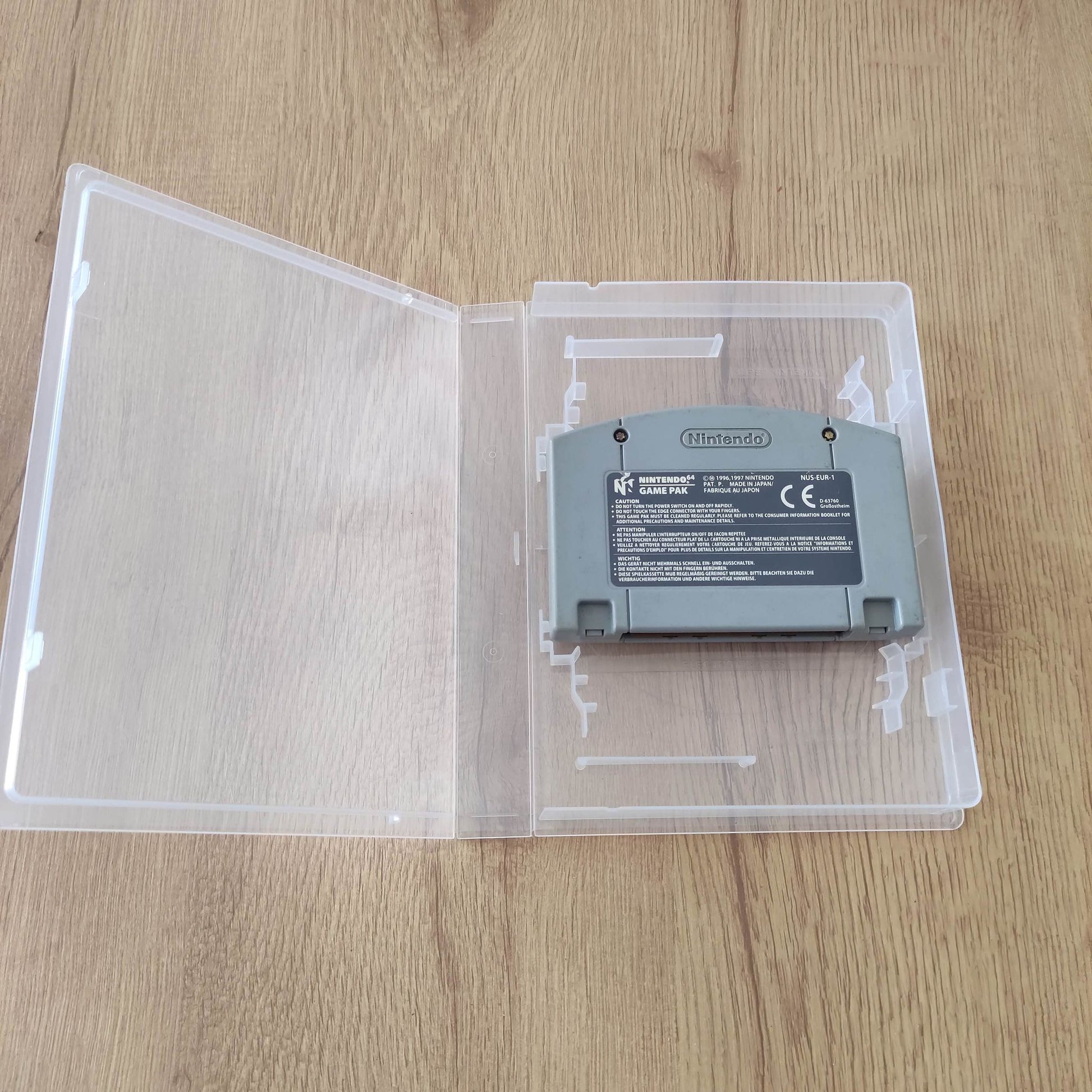 Nintendo 64/SNES/Mega Drive Game Cartridge Case - 8-Bit Exchange (8BitX)