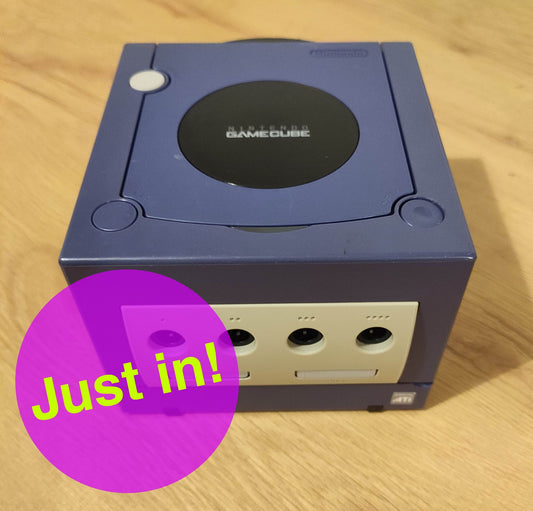 Nintendo Gamecube, Purple, Used (PAL Version)