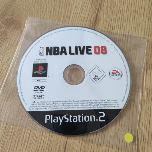 NBA Live 08 Disc only PS2