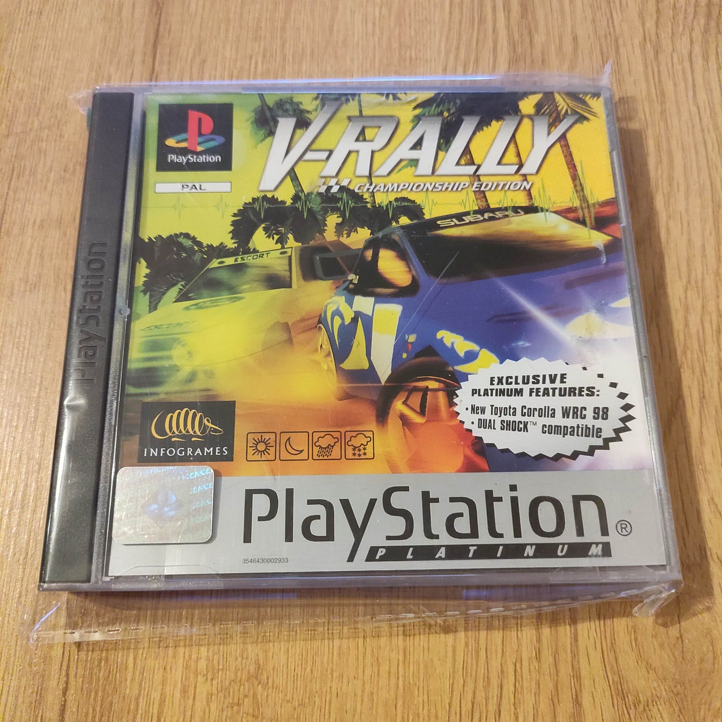 V-Rally championship Platinum PS1
