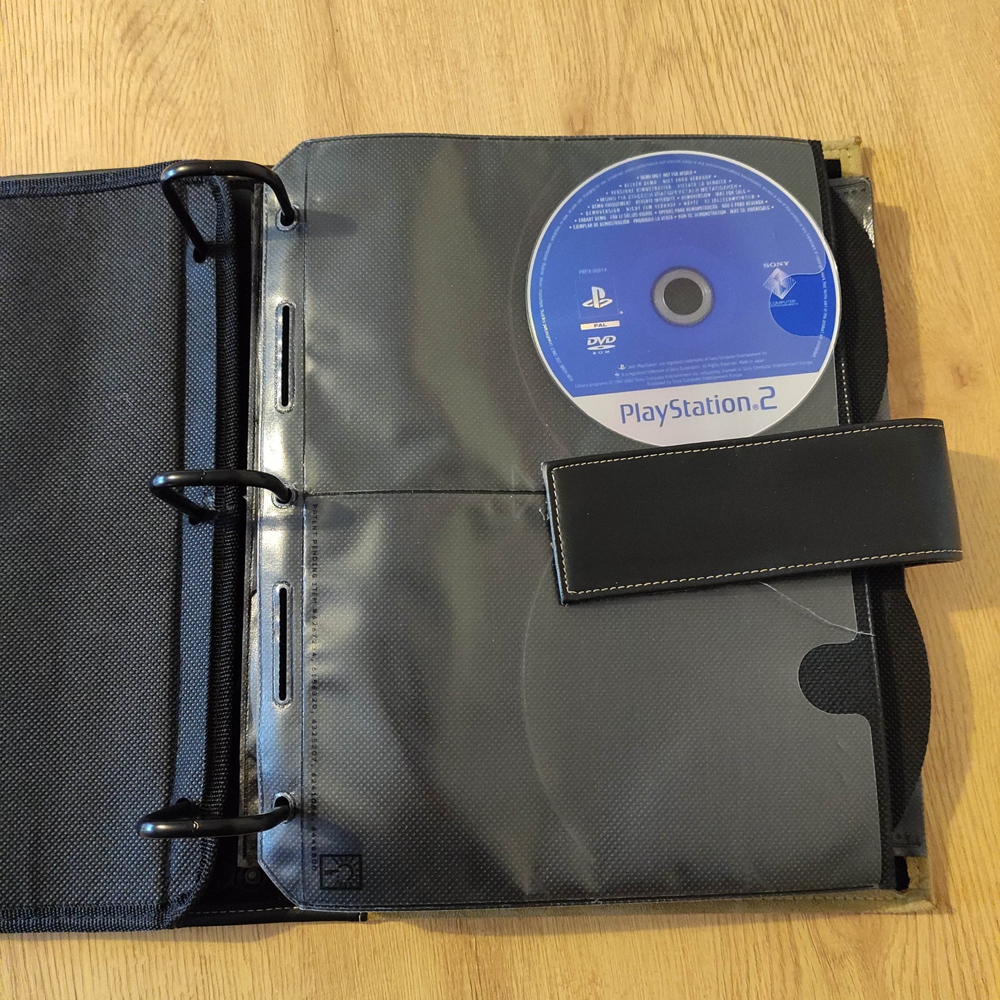 Large Faux Leather CD Binder