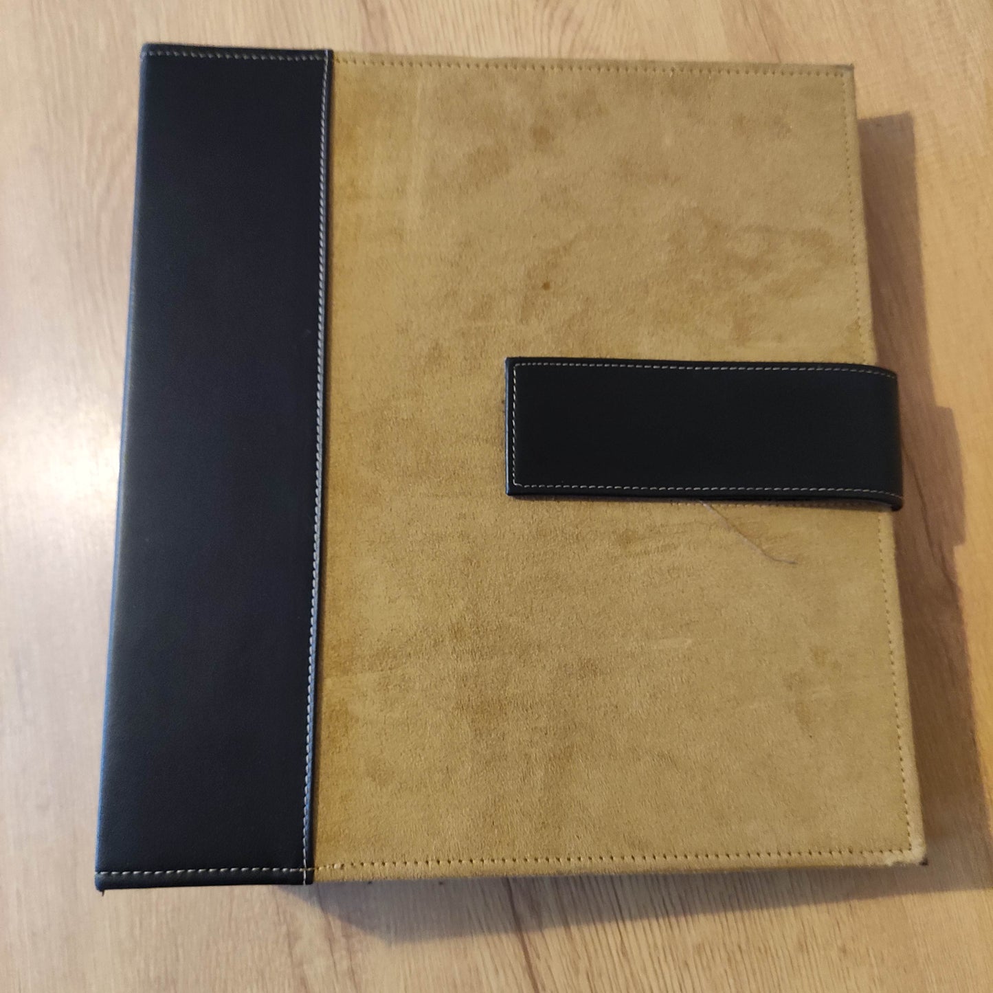 Large Faux Leather CD Binder
