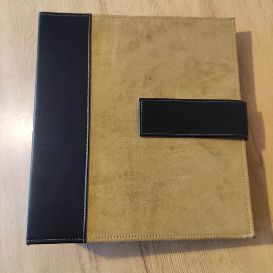 Large Faux Leather CD Binder