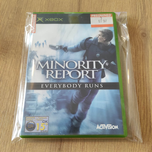 Minority Report Everybody Runs (XBox Original)