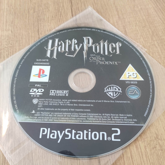 Harry Potter and the order of the phoenix Disc Only PS2
