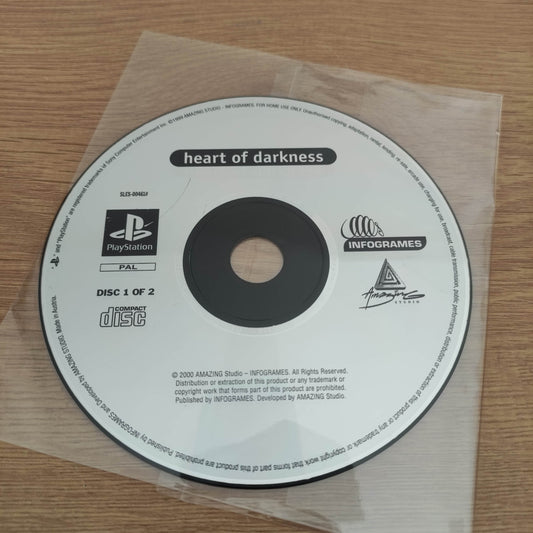 Heart of darkness Disc Only PS1